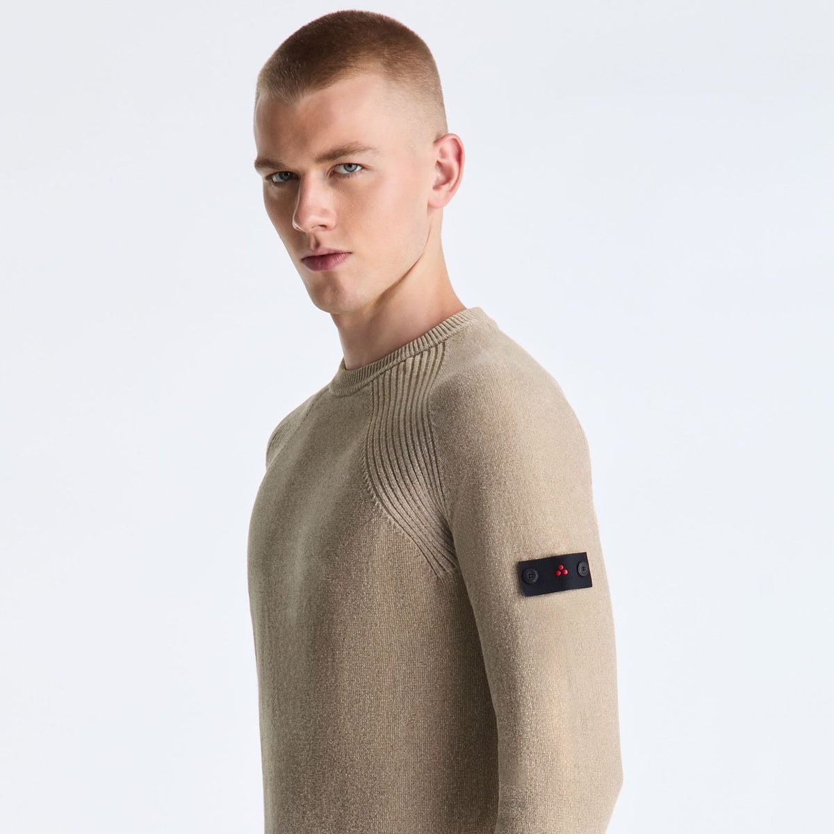 Peuterey Sironi Chenille Pullover Beige