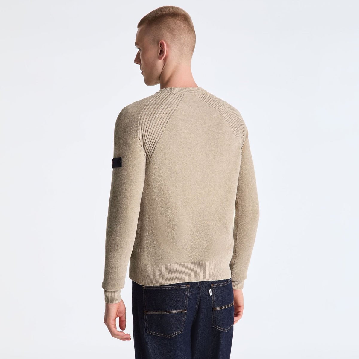 Peuterey Sironi Chenille Pullover Beige