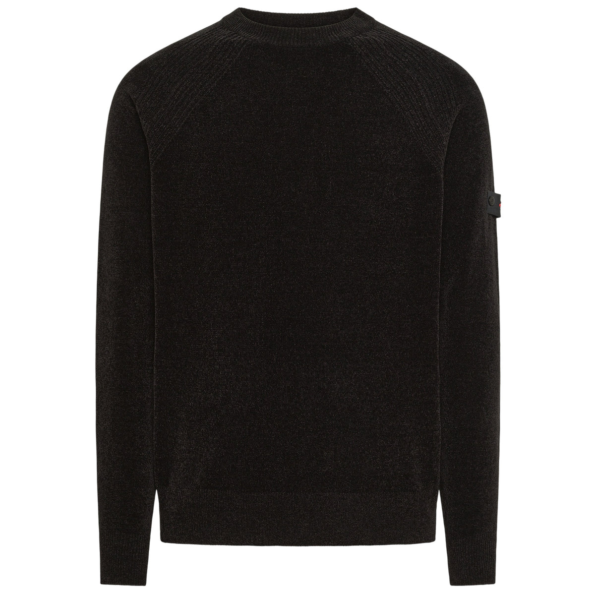 Peuterey Sironi Chenille Pullover Schwarz