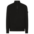 Peuterey Trebe Yak Wool Half-Zip Pullover Schwarz