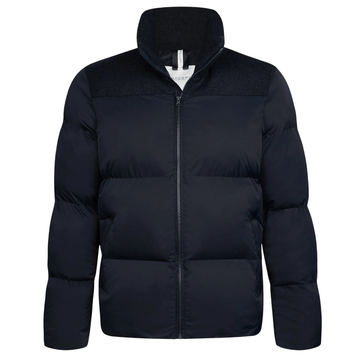 Profuomo Bomber Contrast Puffer Marine