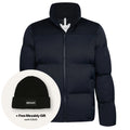 Profuomo Bomber Contrast Puffer Marine