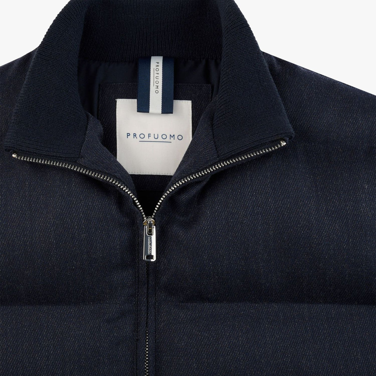 Profuomo Bomber Mouline Jacke Marine