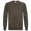 Profuomo Chenille Strickpullover Braun