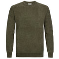 Profuomo Chenille Strickpullover Dunkelgrün
