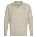 Profuomo Donegal Langarm-Poloshirt