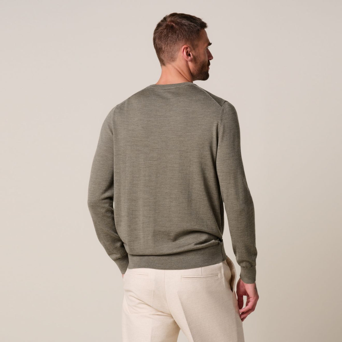 Profuomo Strickpullover Braun