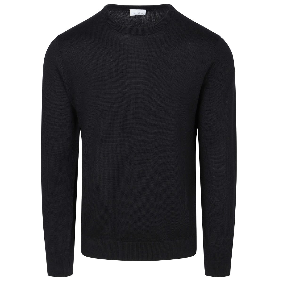 Profuomo Strickpullover Schwarz