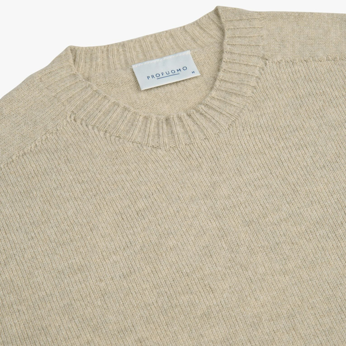 Profuomo Strickpullover Pullover Beige