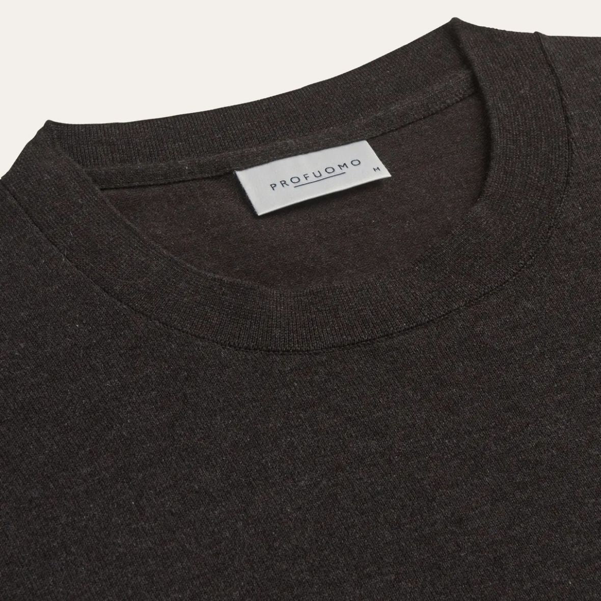 Profuomo Luxury Pullover Dunkelbraun