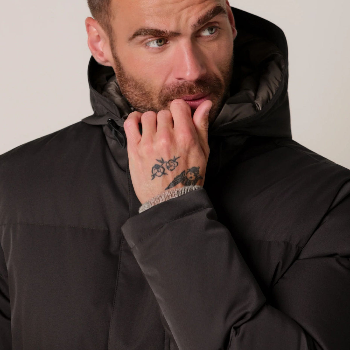 Profuomo Magnet Parka Braun