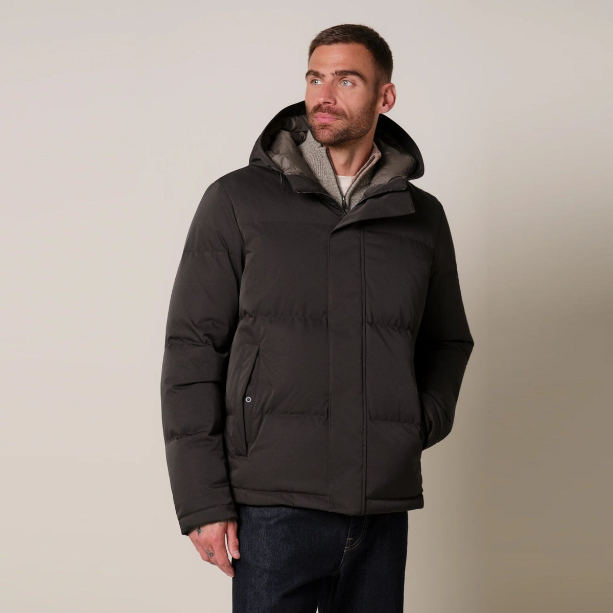 Profuomo Magnet Parka Braun