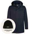 Profuomo Magnet Regenmantel Marine