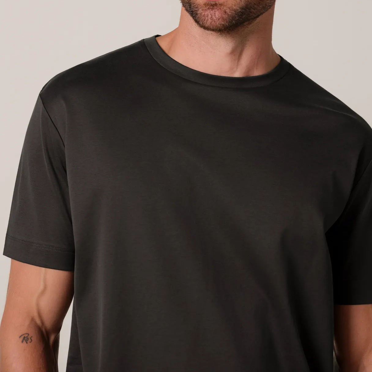 Profuomo Pima Cotton T-shirt Braun