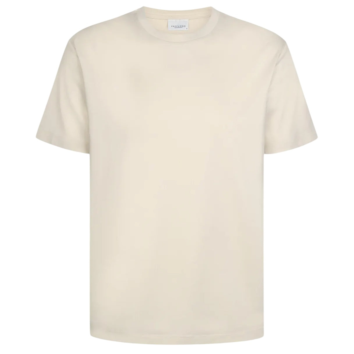 Profuomo Pima Cotton T-shirt Offwhite