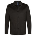 Profuomo Single Layer Wool Überhemd Dunkelbraun