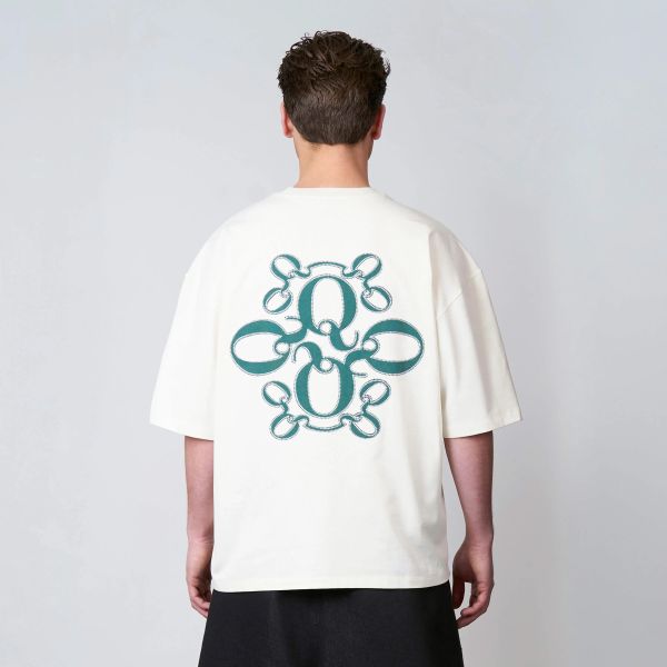 Quotrell Insignia T-shirt Off White