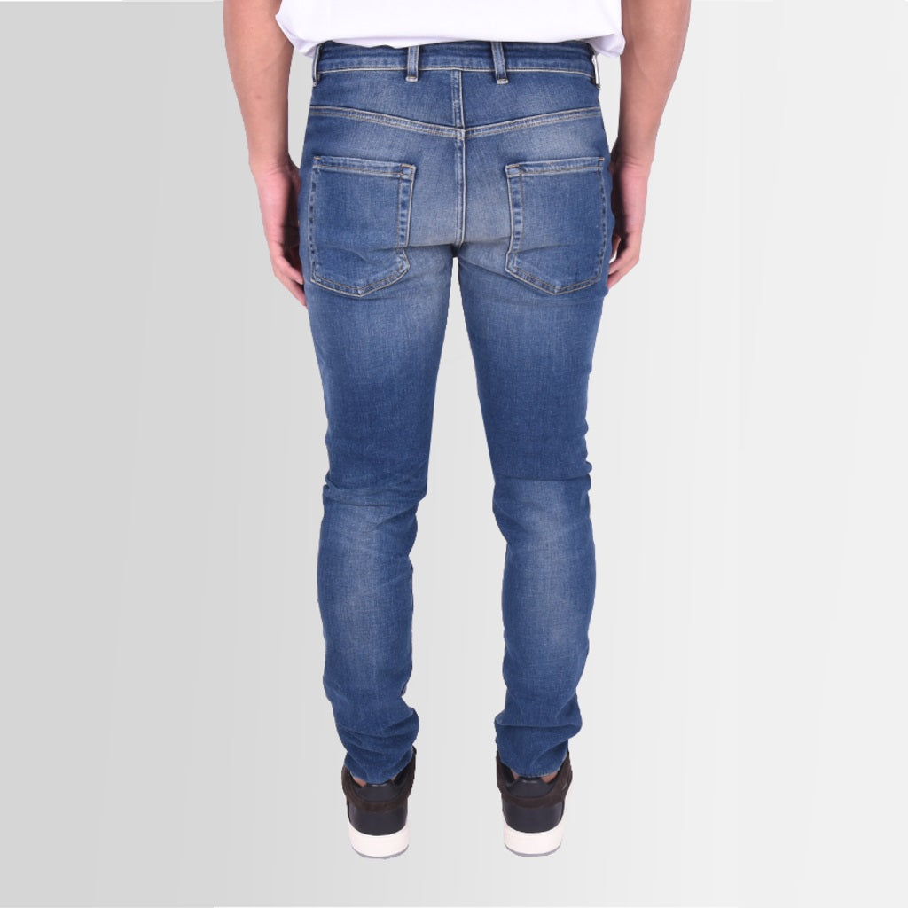 represent destroyer denim jeans classic blauw