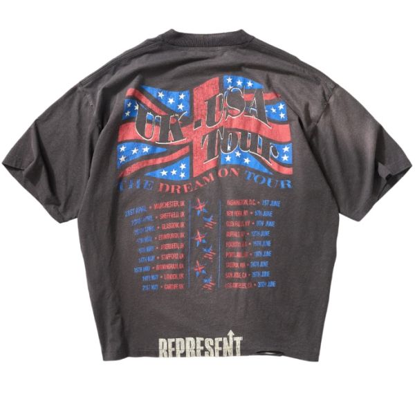 Represent Dream On Tour T-shirt Antraciet