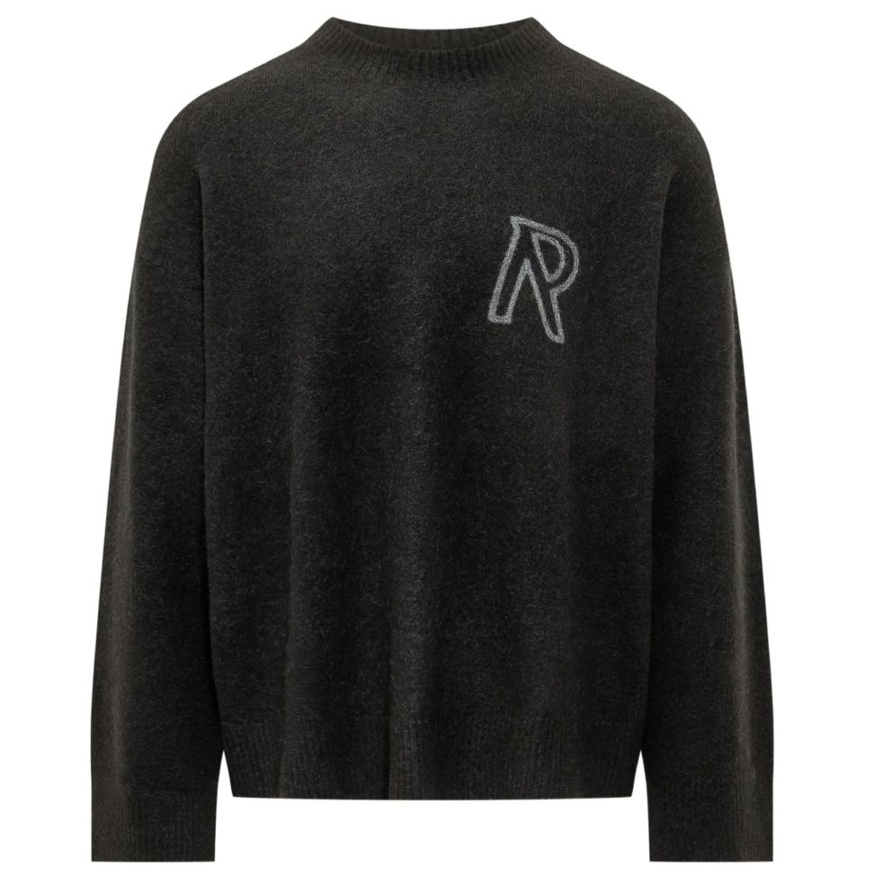 Represent Logo-Strickpullover Schwarz