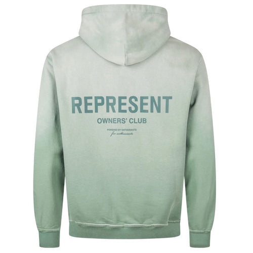 Represent Owners Club Kapuzenpullover Washed Grün