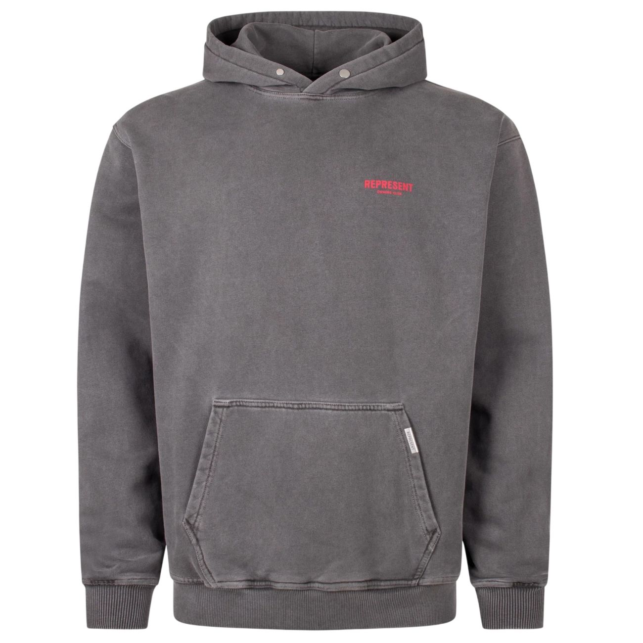 Represent Owners Club Kapuzenpullover Washed Schwarz