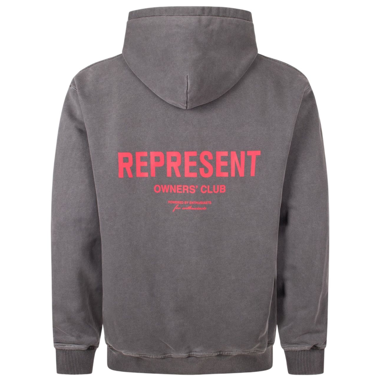 Represent Owners Club Kapuzenpullover Washed Schwarz