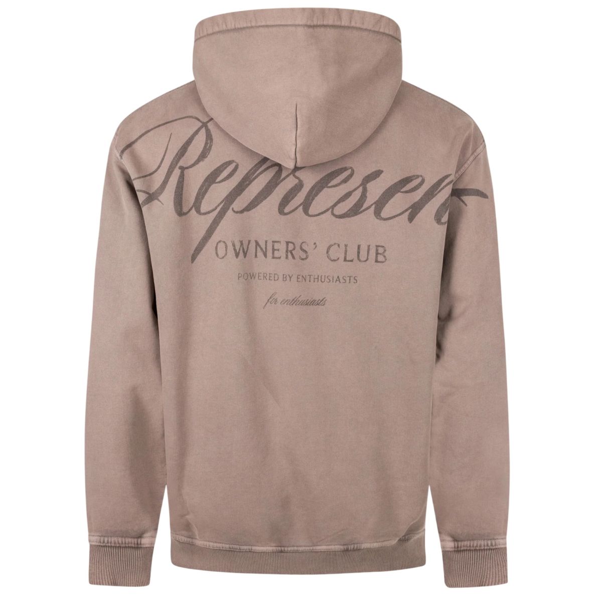 Represent Owners Club Script Kapuzenpullover Braun