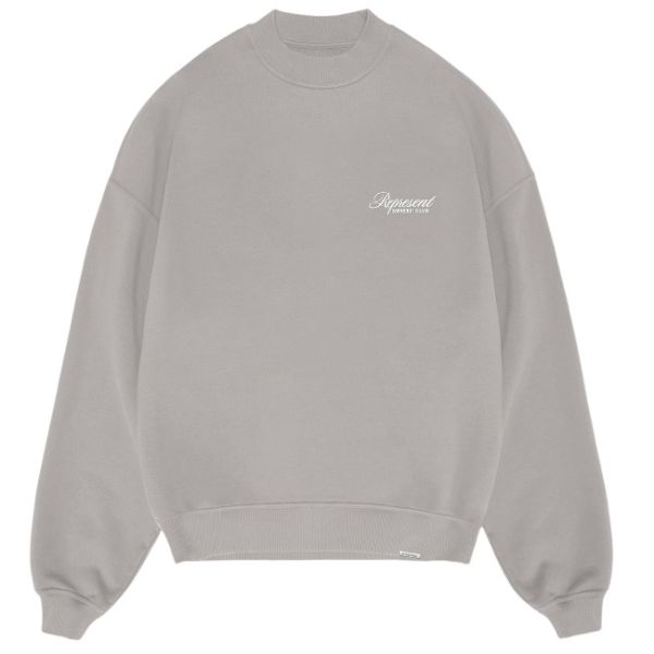 Represent Owners Club Script Sweater Grijs