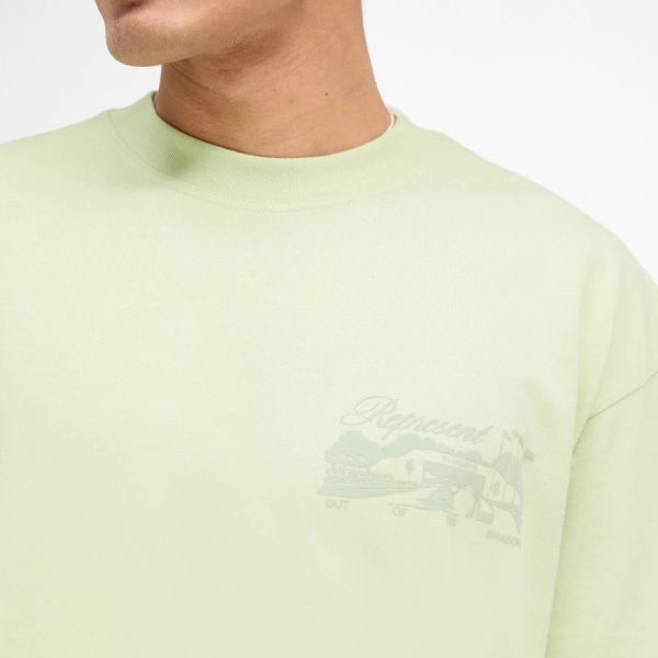 Represent Raceway T-shirt Groen