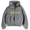 Represent Script Logo Vest Antraciet