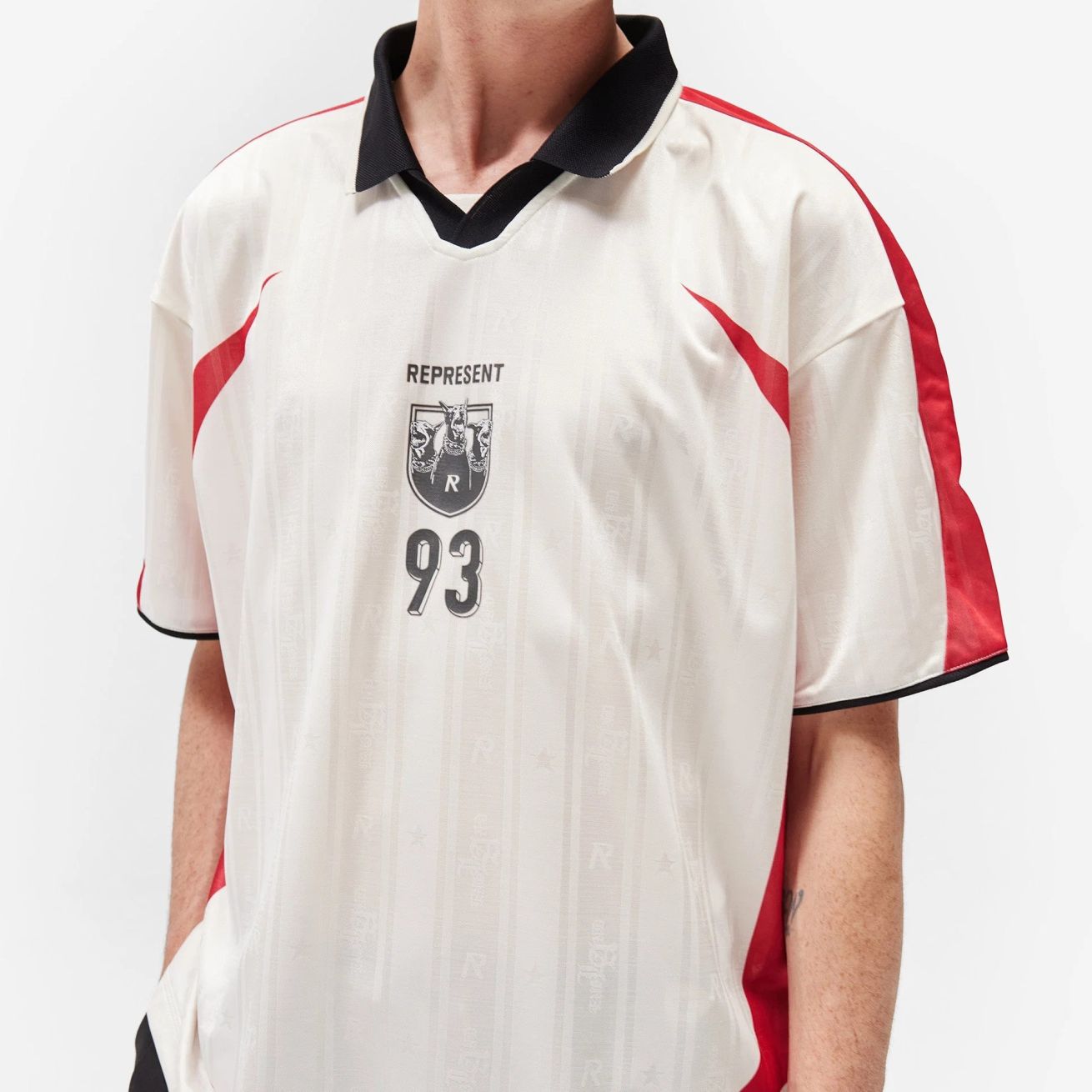 Represent Spike Fußballshirt Weiß