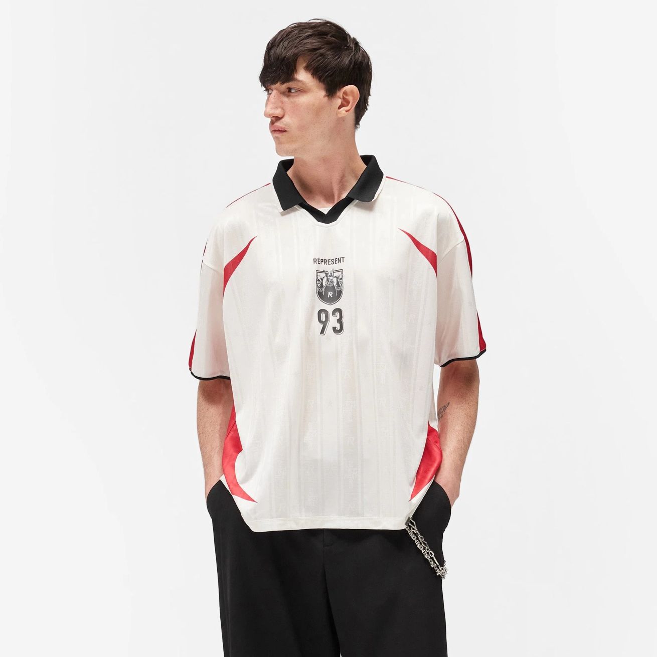 Represent Spike Fußballshirt Weiß