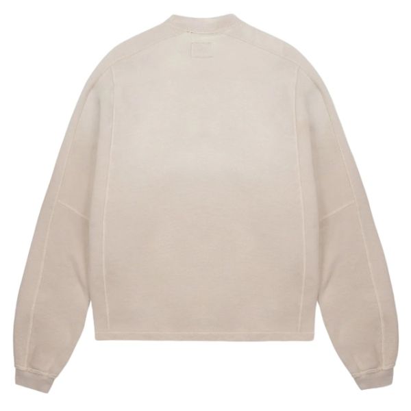 Represent Stepped Hem Sweater Beige