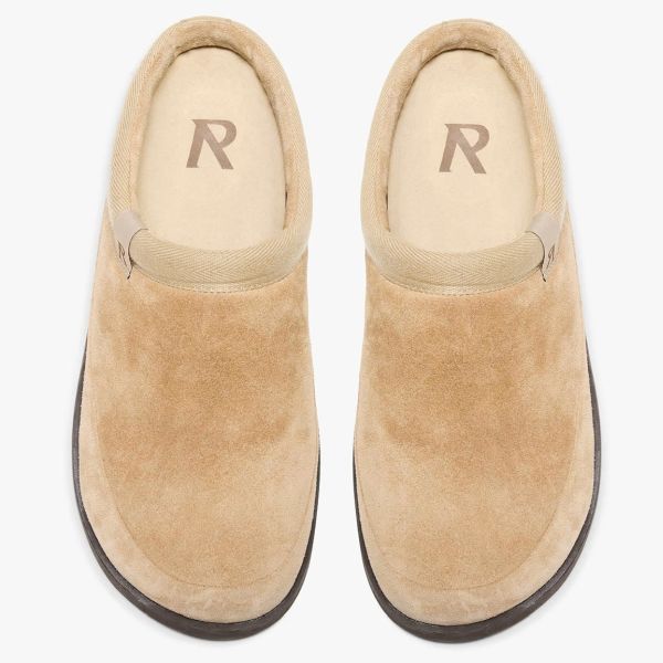 Represent Summer Mule Suede Slippers Beige