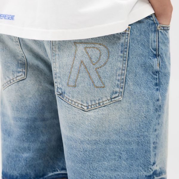 Represent R10T Tailored Korte Broek Blauw