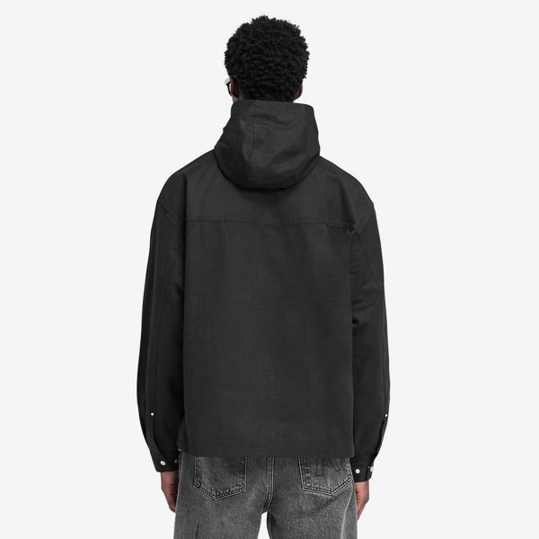 Represent Utility Hooded Overshirt Zwart