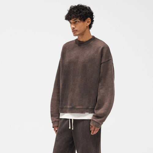 Represent Initial Boxy Pullover Braun