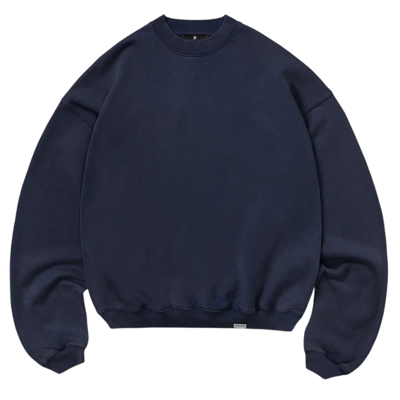 Represent Initial Boxy Pullover Marine