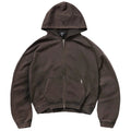 Represent Initial Boxy Weste Braun