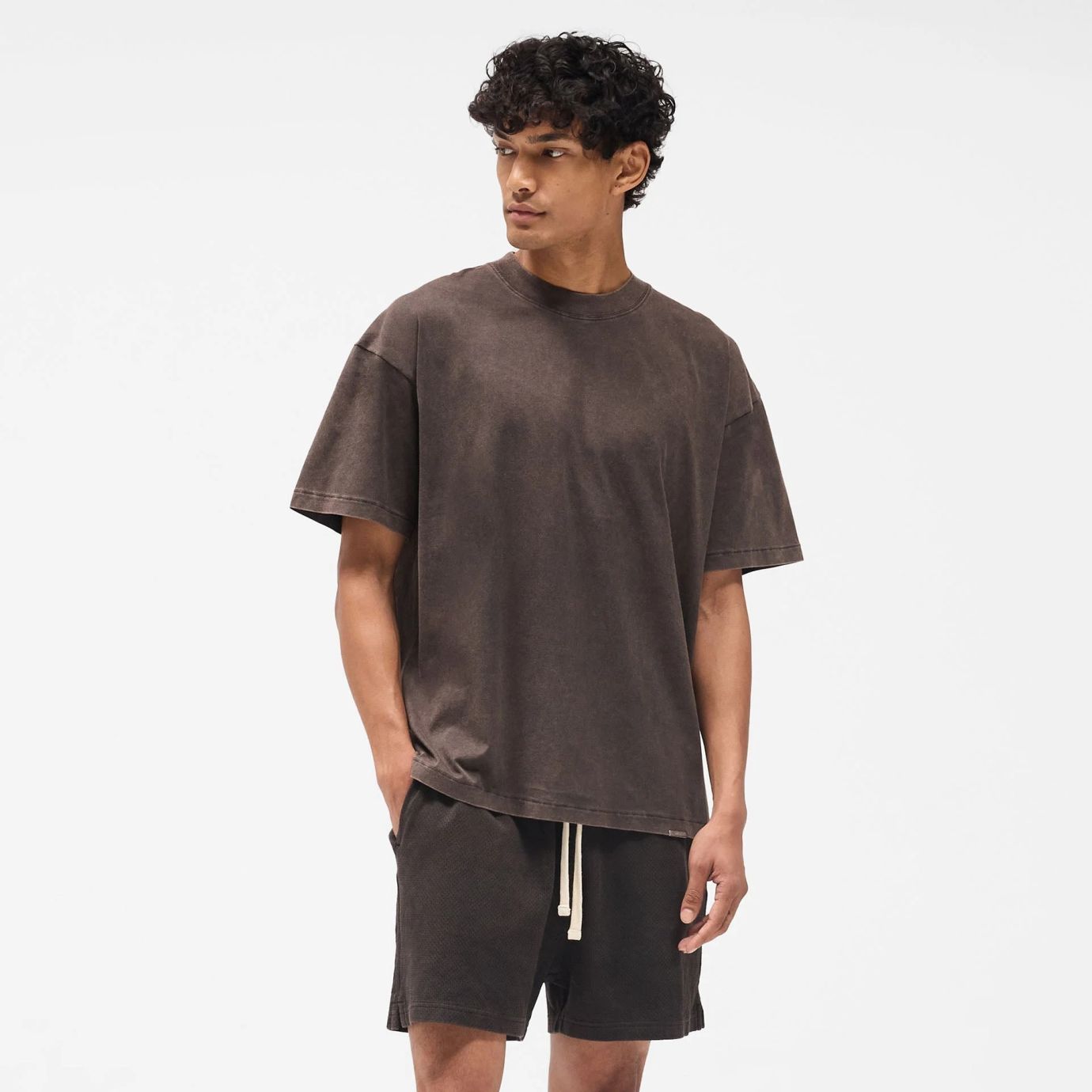 Represent Initial Oversized T-shirt Braun