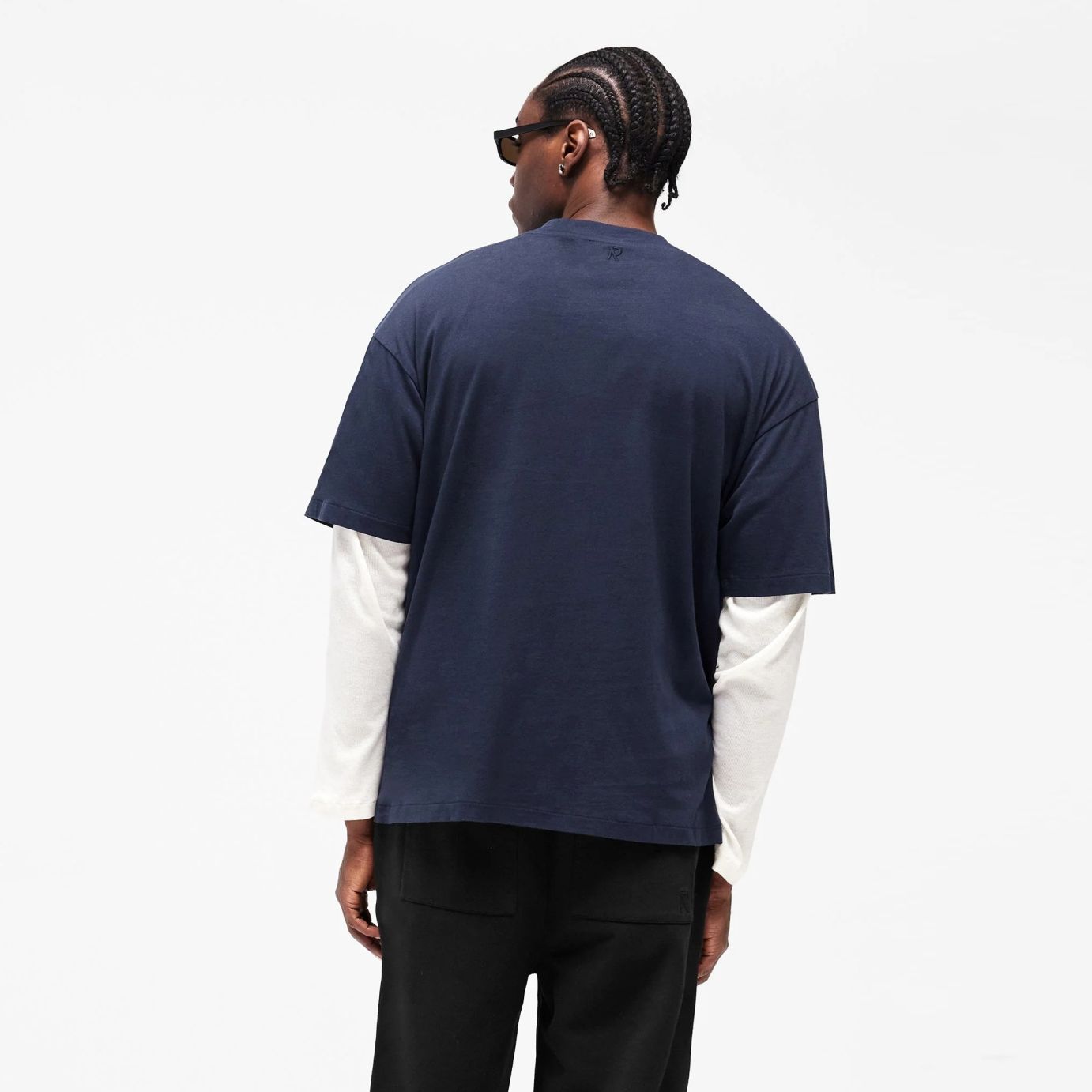 Represent Initial Oversized T-shirt Marine