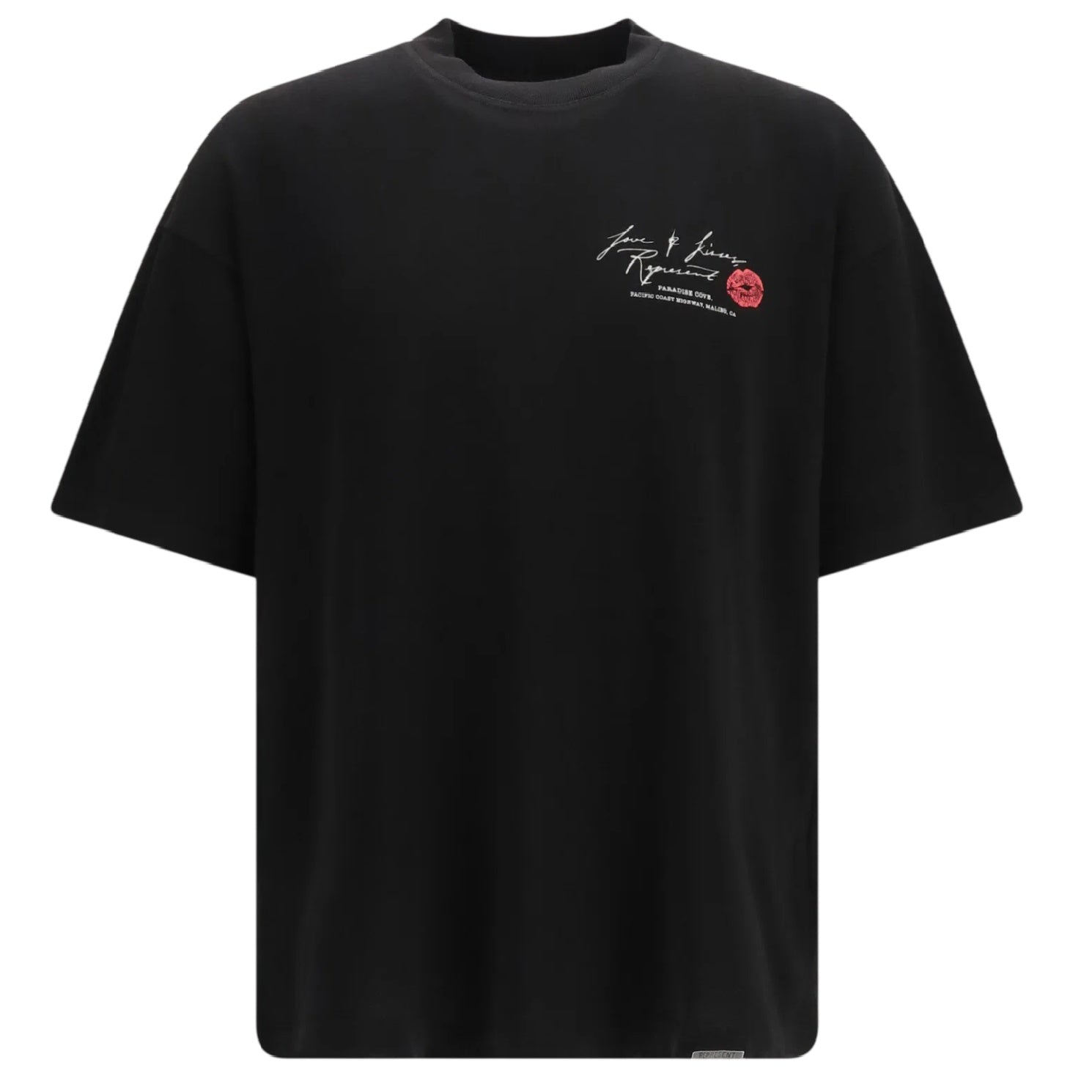 Represent Love And Kisses T-shirt Schwarz