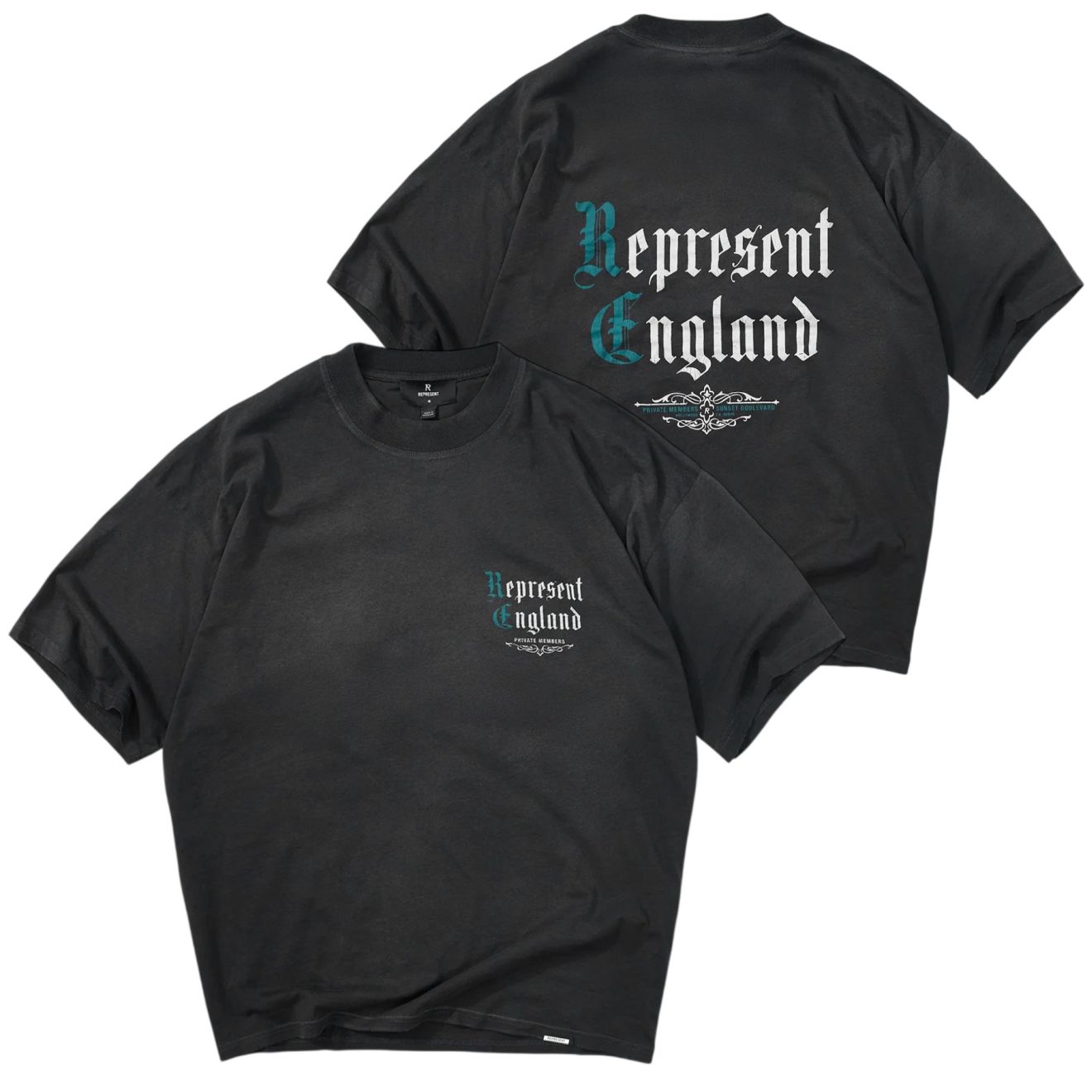 Represent Private Members T-shirt Schwarz