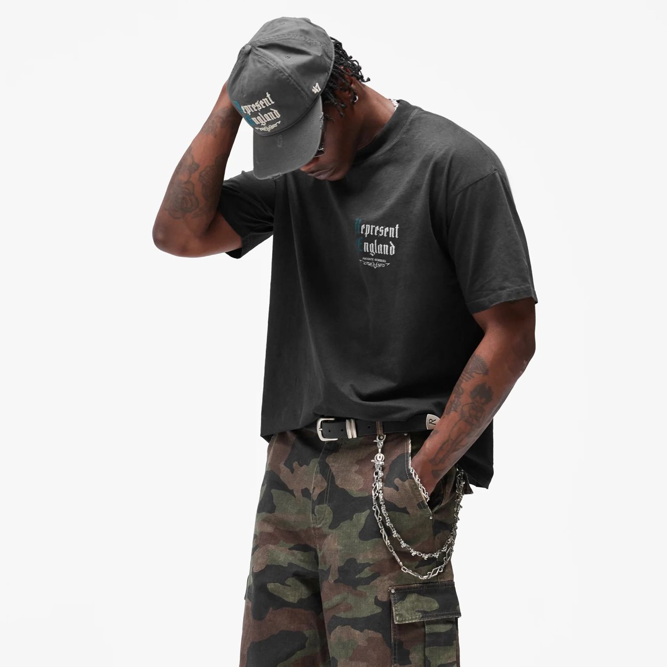Represent Private Members T-shirt Schwarz