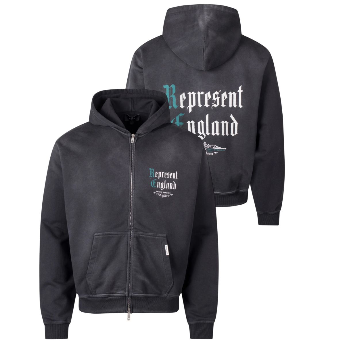 Represent Private Members Weste Schwarz