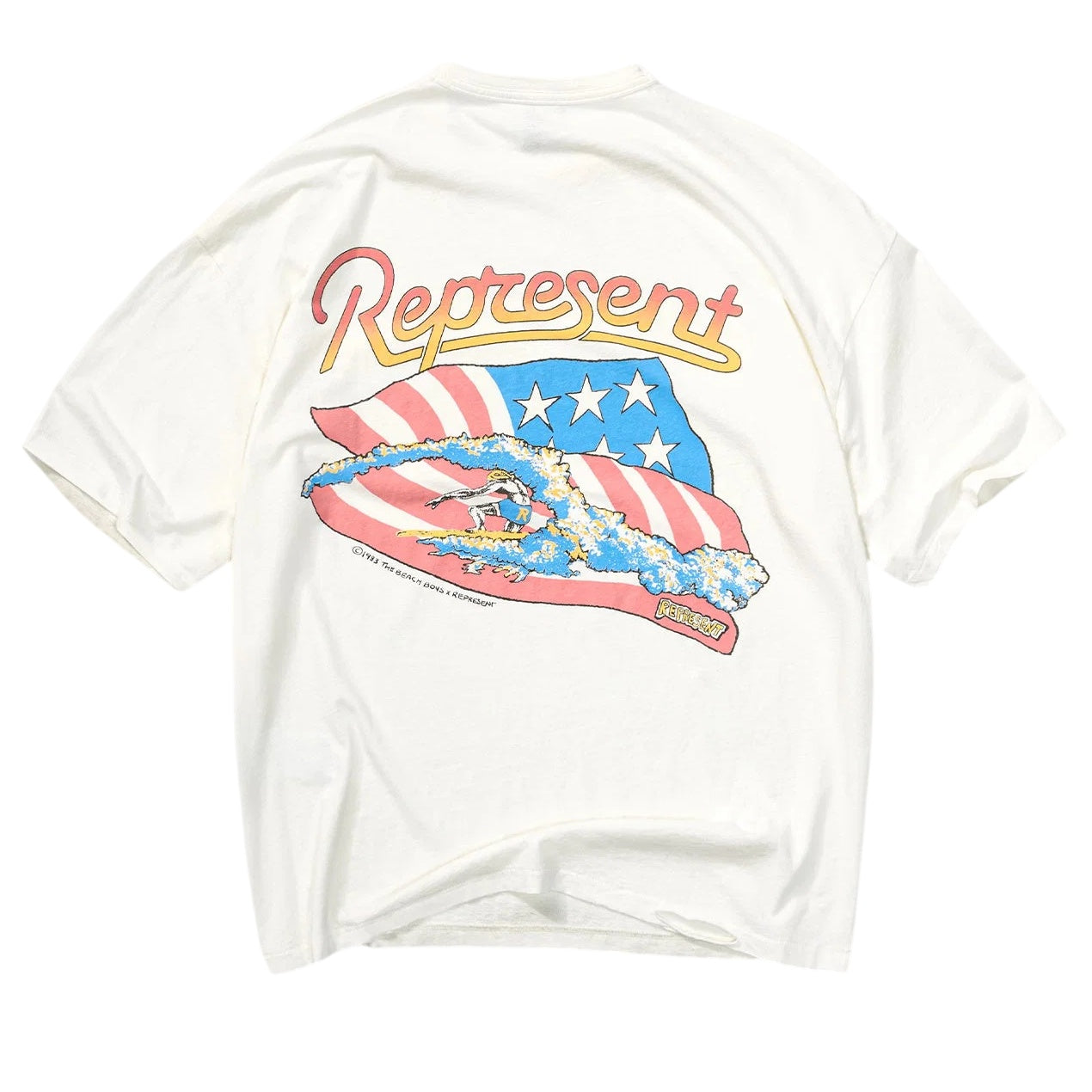 Represent Beach Boys Americas Band T-shirt Weiß