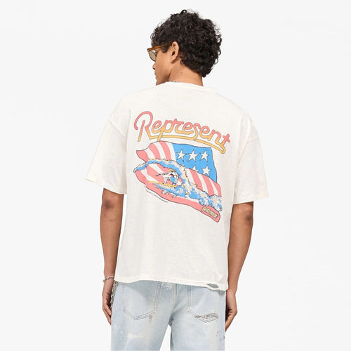 Represent Beach Boys Americas Band T-shirt Weiß