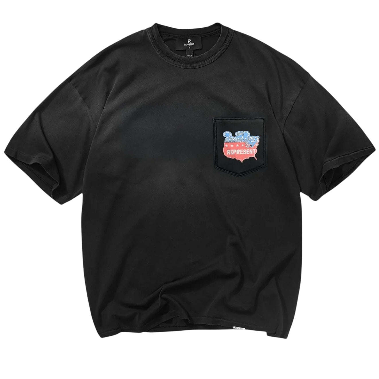 Represent Beach Boys Americas Band-T-Shirt Schwarz