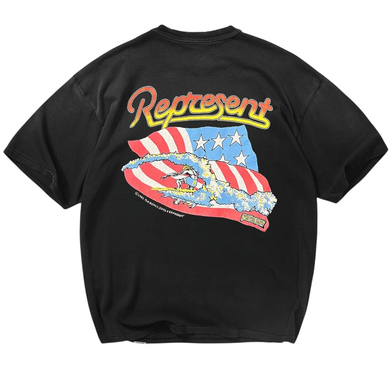 Represent Beach Boys Americas Band-T-Shirt Schwarz